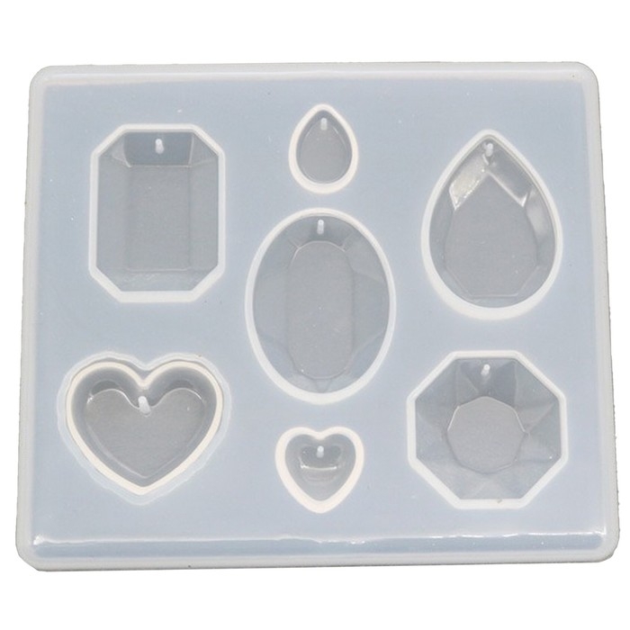 Силиконовый молд &laquo;7 в 1&raquo;, для эпоксидной смолы
