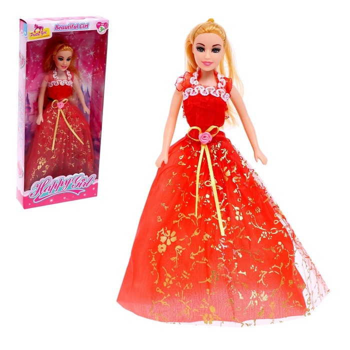 Кукла-модель &laquo;Арина&raquo; в платье, МИКС