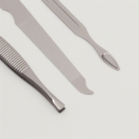 Набор маникюрный «Тренд», 6 предметов, в футляре, цвет чёрный Набор маникюрный «Тренд», 6 предметов, в футляре, цвет чёрный