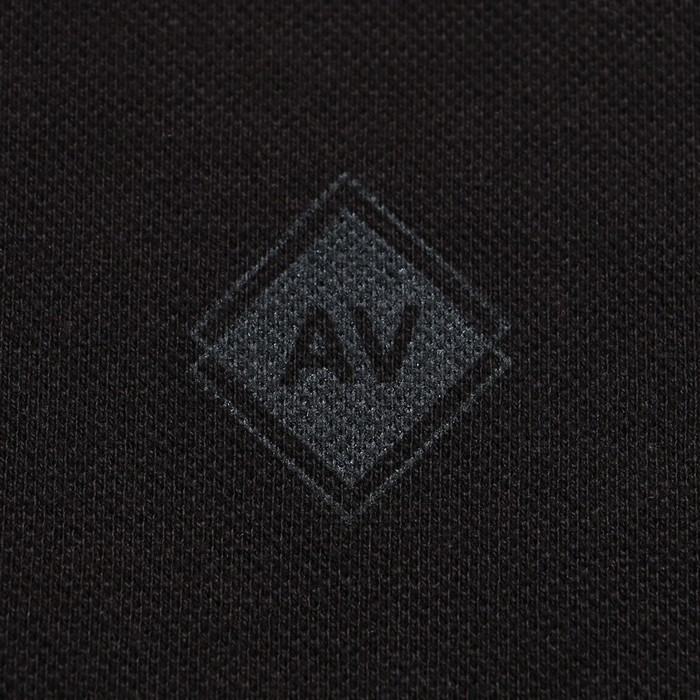 Поло мужское с длинным рукавом, цвет чёрный, размер 50