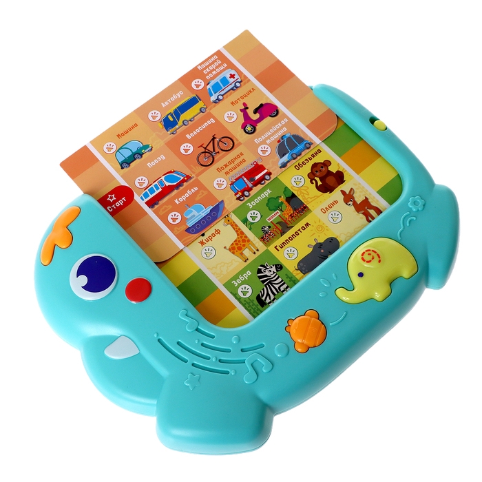 Обучающий планшет &laquo;Мои первые английский слова&raquo;, звук, свет