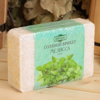 Соляной брикет "Мелисса", 1,35 кг "Добропаровъ" Соляной брикет "Мелисса", 1,35 кг "Добропаровъ"