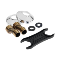 Cмеситель для кухни "Эверест" B46-336, двухвентильный, с круглым изливом, хром Cмеситель для кухни "Эверест" B46-336, двухвентильный, с круглым изливом, хром