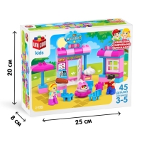 Конструктор &laquo;Магазин&raquo;, наклейки в наборе, 45 деталей
