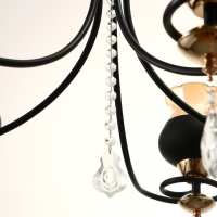 Люстра "Лира" 5хЕ27 40Вт черный 60х60х85 см BayerLux Люстра "Лира" 5хЕ27 40Вт черный 60х60х85 см BayerLux