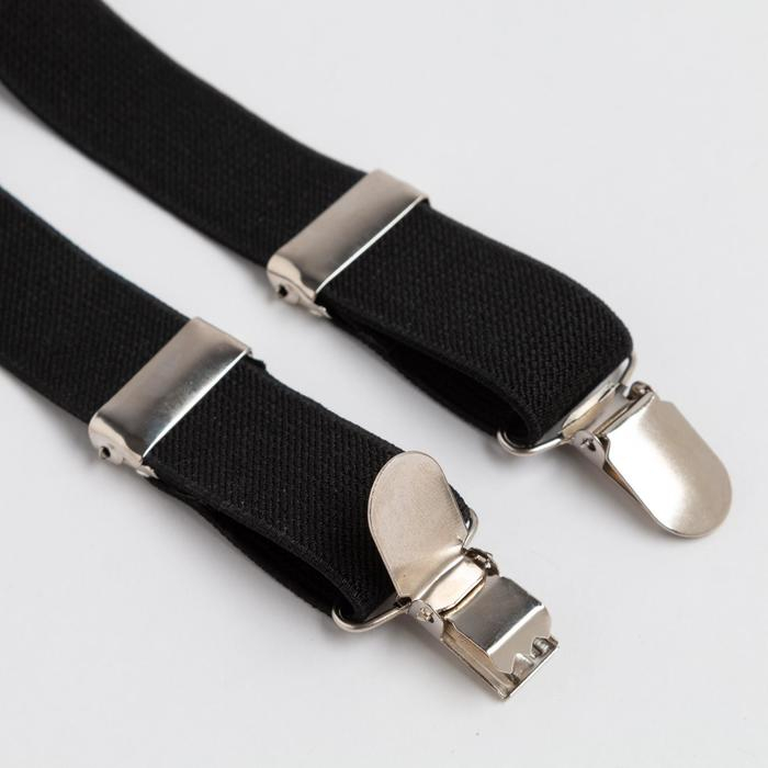 Новогодний набор для мальчика KAFTAN «Дед Мороз» подтяжки и галстук-бабочка, полиэстер Новогодний набор для мальчика KAFTAN «Дед Мороз» подтяжки и галстук-бабочка, полиэстер