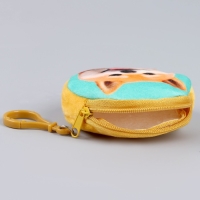 Кошелёк детский "Животные", плюшевый, цвет МИКС Кошелёк детский "Животные", плюшевый, цвет МИКС