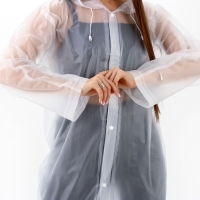 Дождевик взрослый плащ &laquo;Я бы вышла из зоны комфорта, но мне не в чем&raquo;, размер 42-48, 60 х 110 см, цвет белый