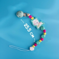 Держатель - игрушка для соски - пустышки &laquo;ТРЕНД. Малышки&raquo;, деревянный, виды МИКС