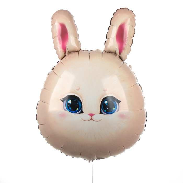 Воздушный шар фольгированный 31" &laquo;Зайка&raquo;, с подложкой
