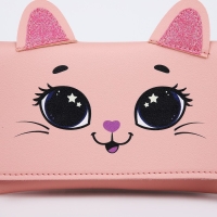 Сумка поясная конверт &laquo;Кошечка&raquo; , 19х11 см