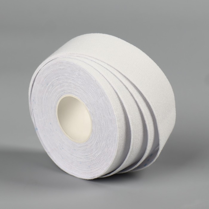 Кинезио-тейп, 2,5 см &times; 5 м, цвет белый