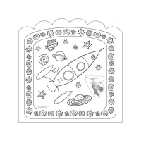 Раскраски-наклейки &laquo;Чебурашка&raquo; &laquo;Любимый ушастик&raquo;