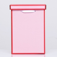 Коробка складная, красная, 17 х 25 см