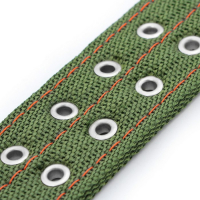 Ошейник четырехслойный с вертлюгом, 80 х 4,9 см, ОШ 64-74 см, полиэстер, зелёный Ошейник четырехслойный с вертлюгом, 80 х 4,9 см, ОШ 64-74 см, полиэстер, зелёный