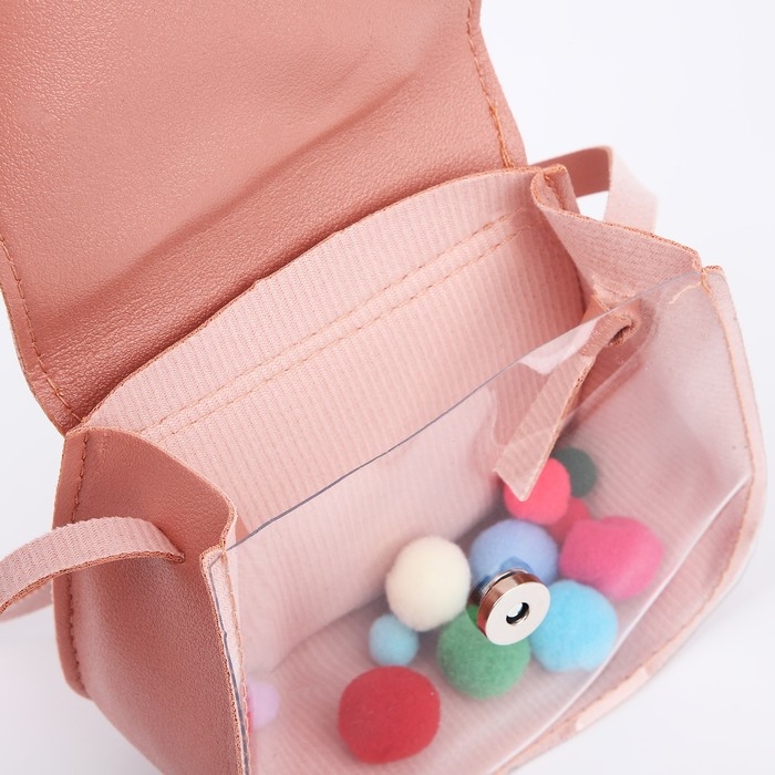 Сумка детская для девочки на магните, цвет розовый Сумка детская для девочки на магните, цвет розовый