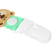 Держатель для соски - пустышки &laquo;Мишутка&raquo;, на ленте