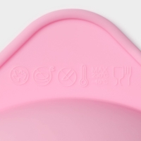 Форма для выпечки Доляна &laquo;Полусфера&raquo;, силикон, 13,5&times;6 см, внутренний d=11,7 см, цвет розовый