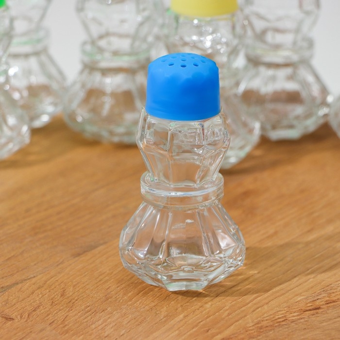 Набор для специй из стекла &laquo;Излом&raquo;, 50 мл, 5&times;9,5 см, 25 предметов