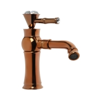 Смеситель для раковины ZEIN Z3788, дизайнерский, однорычажный, картридж 35 мм, цвет медный
