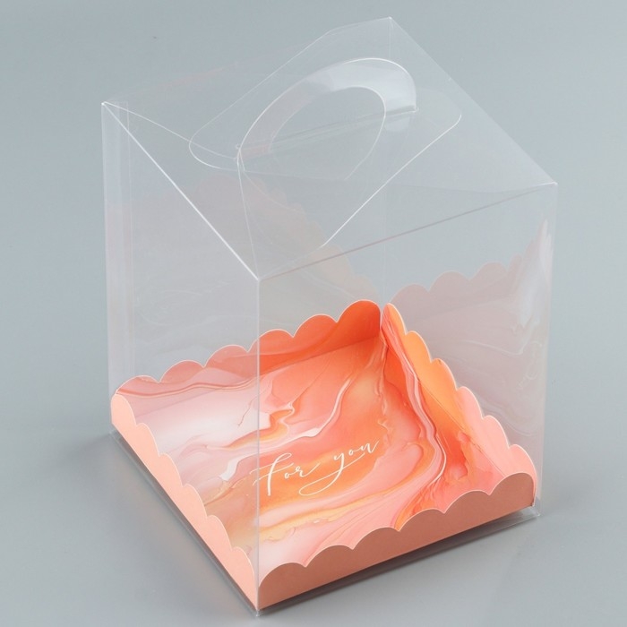 Коробка кондитерская, сундук, упаковка, &laquo;Вкусные истории&raquo;, 14 х 14 х 18 см