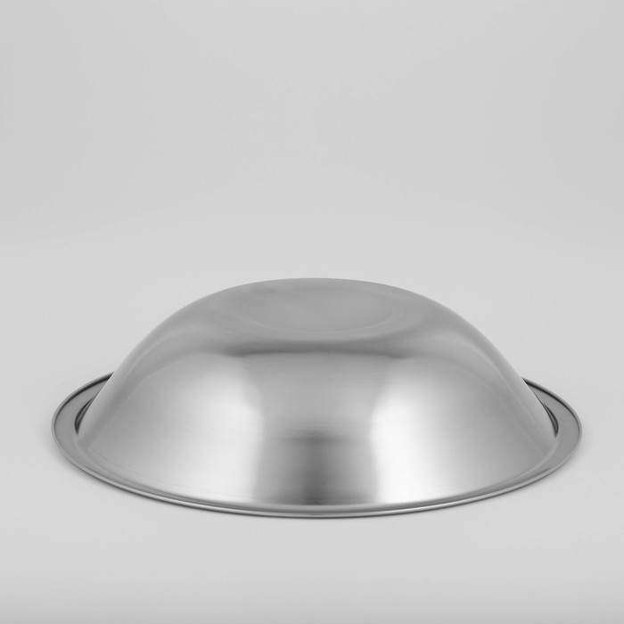 Миска глубокая из нержавеющей стали Доляна &laquo;Индия&raquo;, 1,8 л, d=26 см