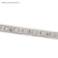 Светодиодная лента Ecola 14 &times; 7 мм, 100 м, IP68, SMD5050, 30 LED/м, 7.2 Вт/м, 220 В, RGB