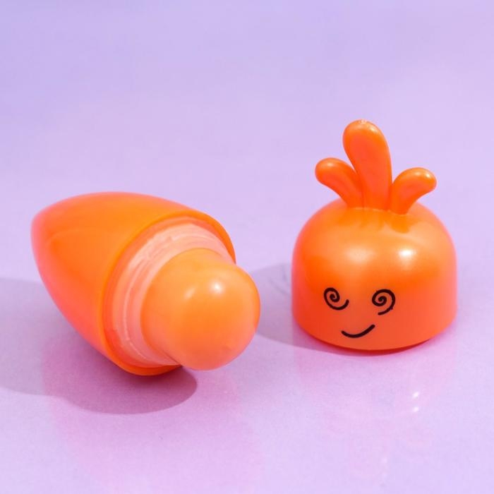 Бальзам для губ &laquo;Морковка&raquo;, микс цветов и ароматов