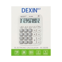 Калькулятор настольный 12-разрядный КК-3825В, МИКС Калькулятор настольный 12-разрядный КК-3825В, МИКС