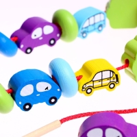 Счётный материал &laquo;Бусы. Транспорт&raquo;, 31 деталь