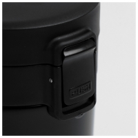 Термокружка РОСКОСМОС х ONLYTOP, 380 мл, цвет чёрный