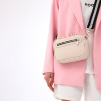 Сумка женская через плечо, TEXTURA, маленький размер, цвет бежевый