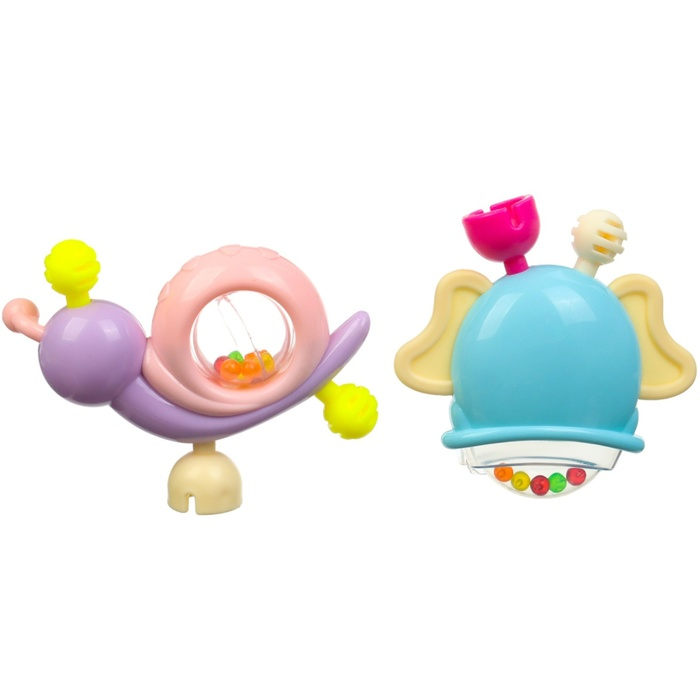 Набор погремушек &laquo;Собери меня&raquo;, 5 шт., нежные цвета, Крошка Я