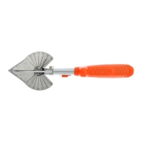 Ножницы универсальные ТУНДРА, SK5, по пластику, резине, дереву, металлу, 45 - 135&deg;, 220 мм