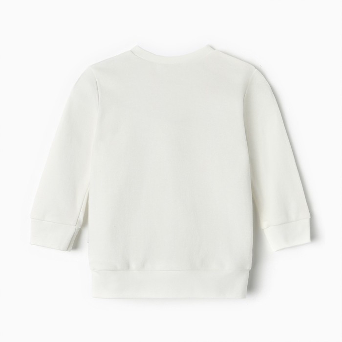 Комплект детский, цвет молоко, рост 68 см