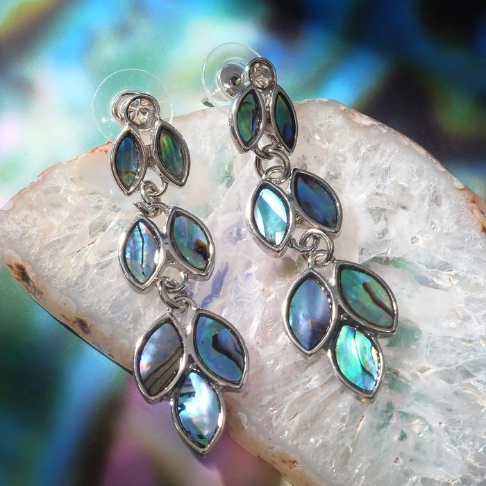 Серьги &laquo;Галиотис&raquo; листики