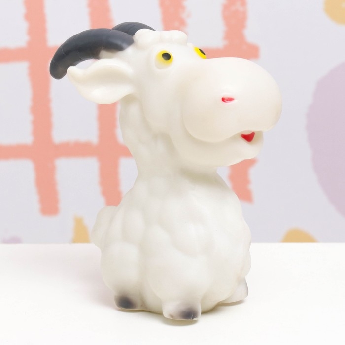 Набор игрушек - пищалок для купания в ванне "Животные" 6 шт, резиновые, 10 см