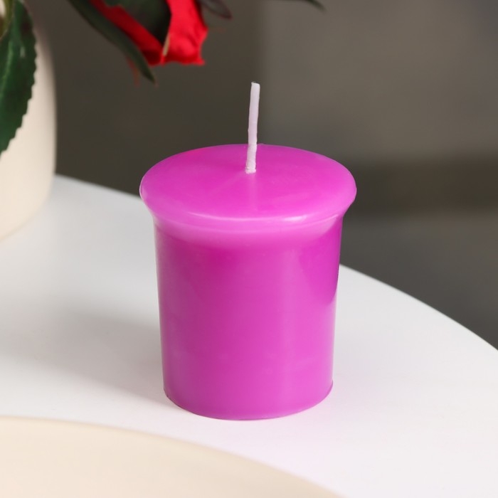 Свеча ароматическая Свеча ароматическая "Black Cherry", черная вишня, 5х4,5 см