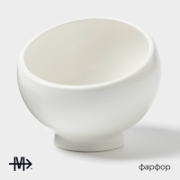 Сахарница Magistro OliveQueen, 360 мл, 12&times;10,5 см, фарфор, белая