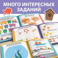 Книга с наклейками &laquo;Цифры и счёт&raquo;, 12 стр., более 70 наклеек