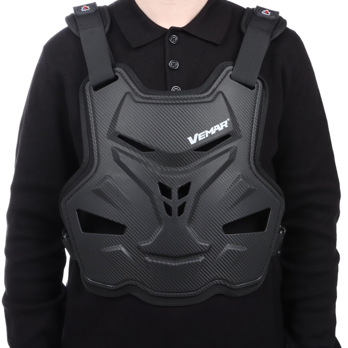 Мотозащита подростковая, панцирь, регулируемый размер Мотозащита подростковая, панцирь, регулируемый размер