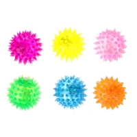 Мяч детский резиновый световой «Пёсики», цвета МИКС, в шоубоксе Мяч детский резиновый световой «Пёсики», цвета МИКС, в шоубоксе