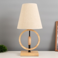 Лампа настольная "Конье" 1х40Вт Е27 светлое дерево 11,5х11,5х27см Лампа настольная "Конье" 1х40Вт Е27 светлое дерево 11,5х11,5х27см