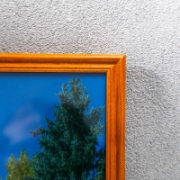 Фоторамка 30х40 (3N26) клен (пластиковый экран)