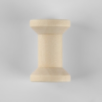 Набор деревянных катушек без покрытия, 15 шт, d = 2 &times; 3 см