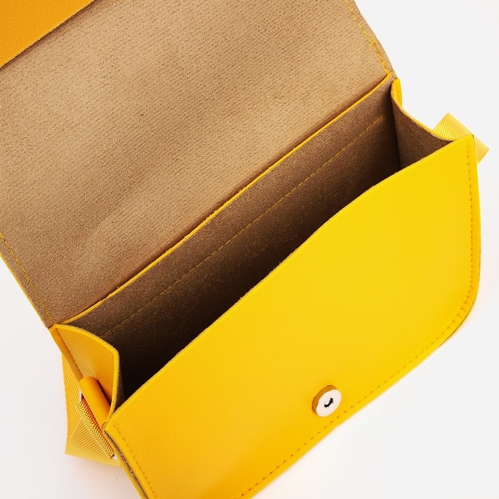 Сумка детская для девочки на магните, цвет жёлтый Сумка детская для девочки на магните, цвет жёлтый