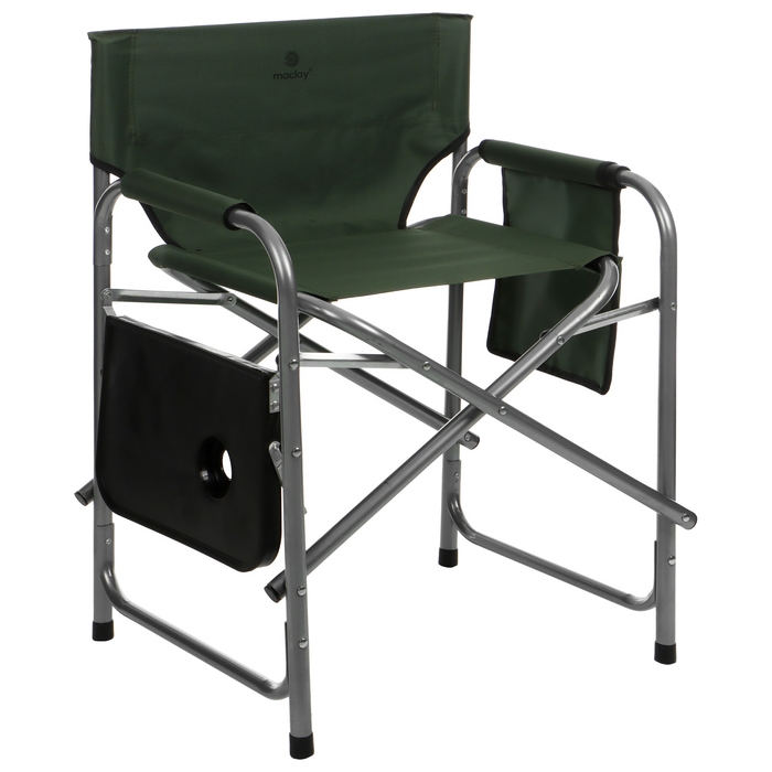 Кресло складное со столом, 54 х 45 х 78 см, до 120 кг, цвет зелёный Кресло складное со столом, 54 х 45 х 78 см, до 120 кг, цвет зелёный