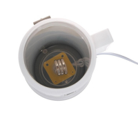 Чайник автомобильный Airline, 24 В, белый/серый, пластик Чайник автомобильный Airline, 24 В, белый/серый, пластик