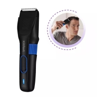 Машинка для стрижки Kitfort КТ-3130-3, 3.6 Вт, 2 насадки, АКБ, чёрно-синяя Машинка для стрижки Kitfort КТ-3130-3, 3.6 Вт, 2 насадки, АКБ, чёрно-синяя