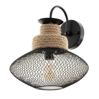 Бра "Эллеб" 1хЕ27 черный 32х32х35см Бра "Эллеб" 1хЕ27 черный 32х32х35см